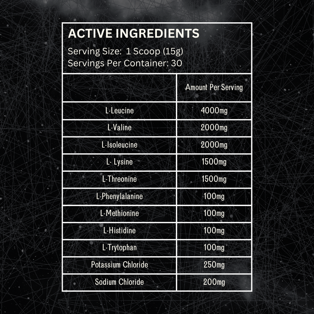 EAA'S (ESSENTIAL AMINO ACIDS)