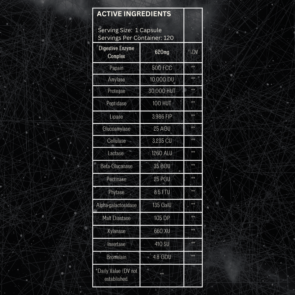 ELEVATE | DIGESTIVE ENZYME COMPLEX (120 SERVINGS)