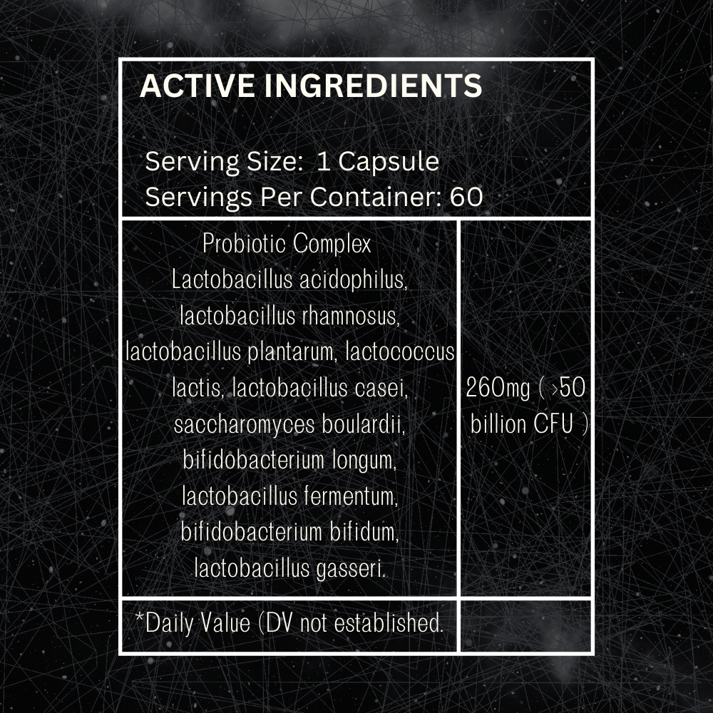 ELEVATE | (GUT HEALTH) PROBIOTIC COMPLEX (60 SERVINGS)