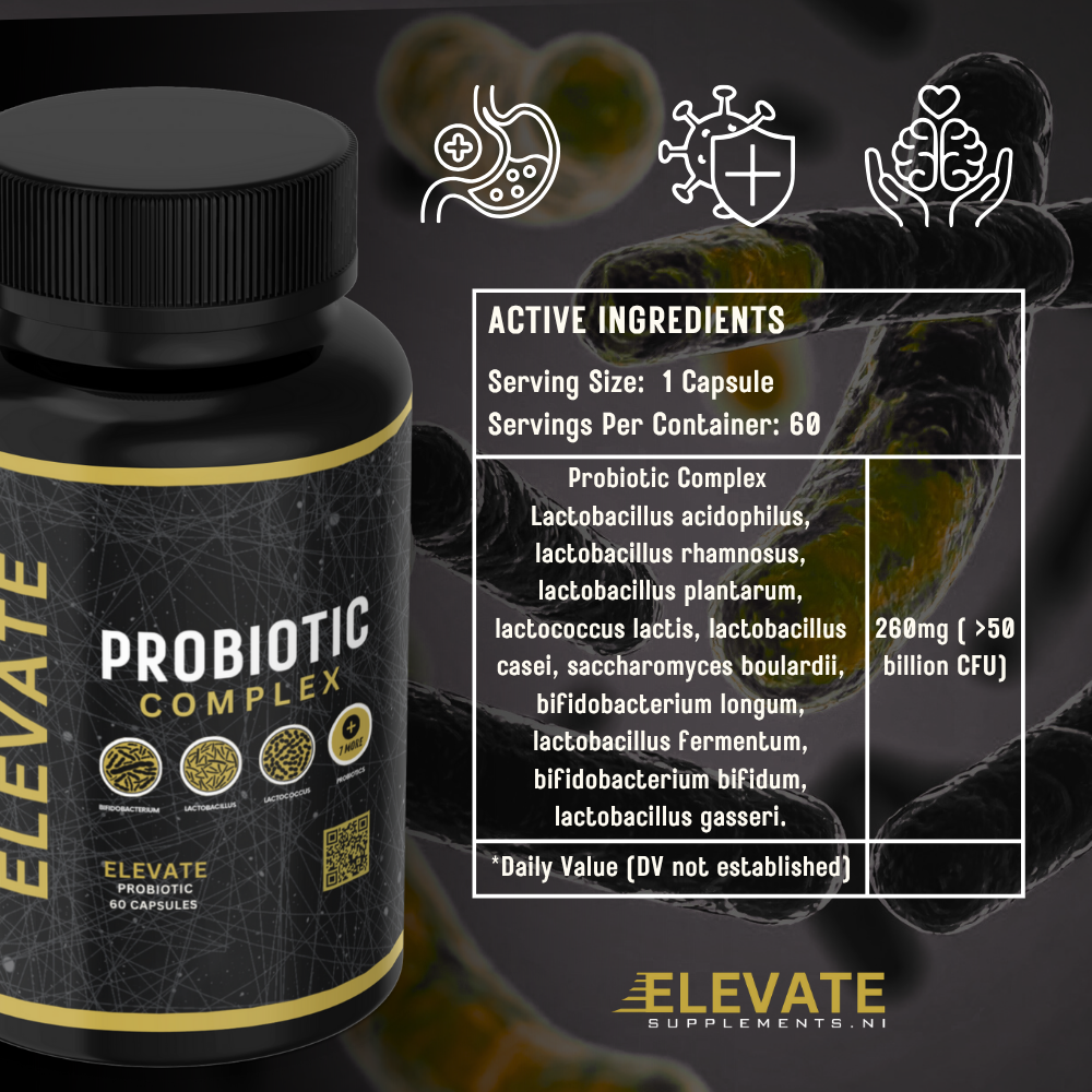 PROBIOTIC COMPLEX (GUT HEALTH) (60 SERVINGS)