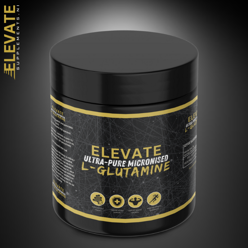 ELEVATE | ULTRA-PURE MICRONISED L-GLUTAMINE