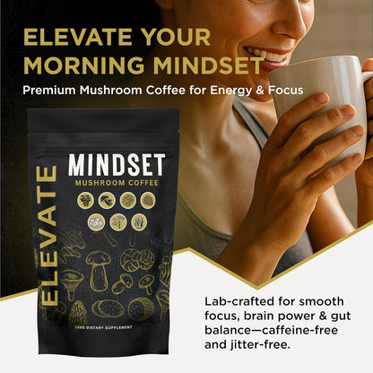MUSHROOM COFFEE (MORNING MINDSET) (20 SERVINGS)