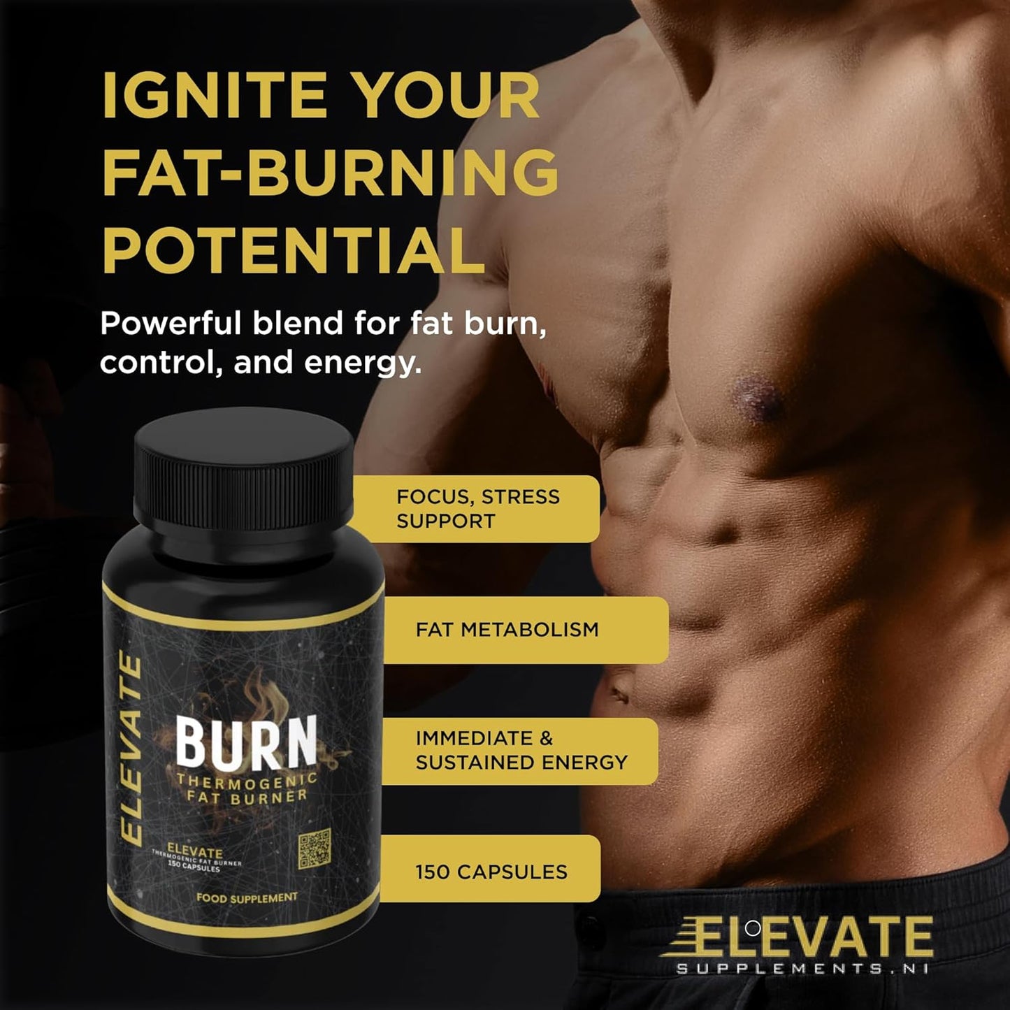 BURN (THERMOGENIC CAPSULES) (30 SERVINGS)
