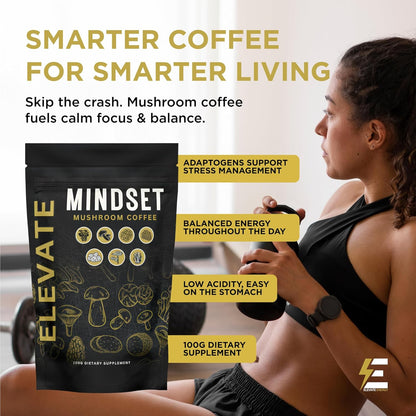 MUSHROOM COFFEE (MORNING MINDSET) (20 SERVINGS)
