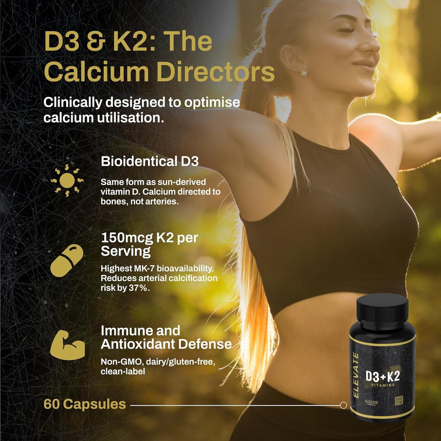 D3 + K2 (60 SERVINGS)