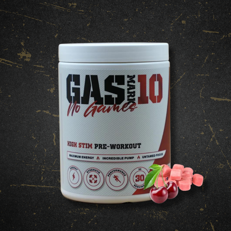 GASMARK10 | NO GAMES (PRE WORKOUT)