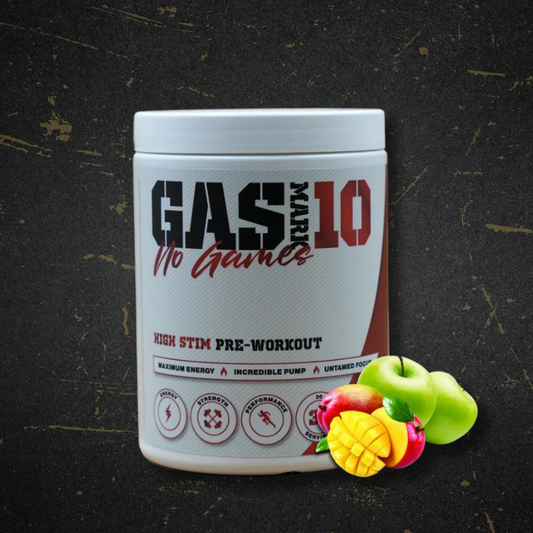 GASMARK10 | NO GAMES (PRE WORKOUT)