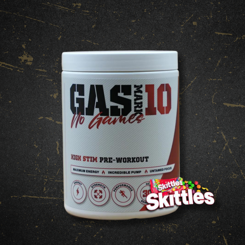 GASMARK10 | NO GAMES (PRE WORKOUT)