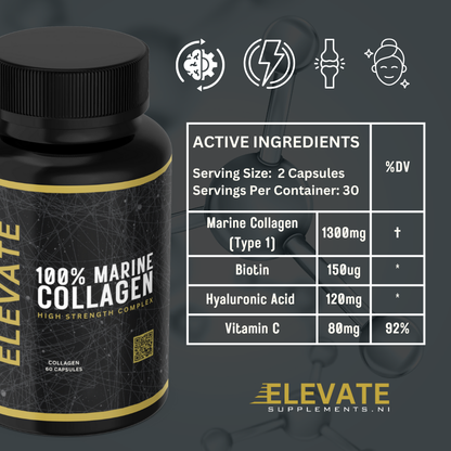 100% MARINE COLLAGEN (30 SERVINGS)