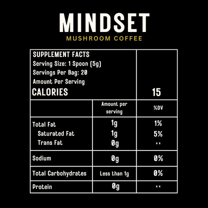 MUSHROOM COFFEE (MORNING MINDSET) (20 SERVINGS)